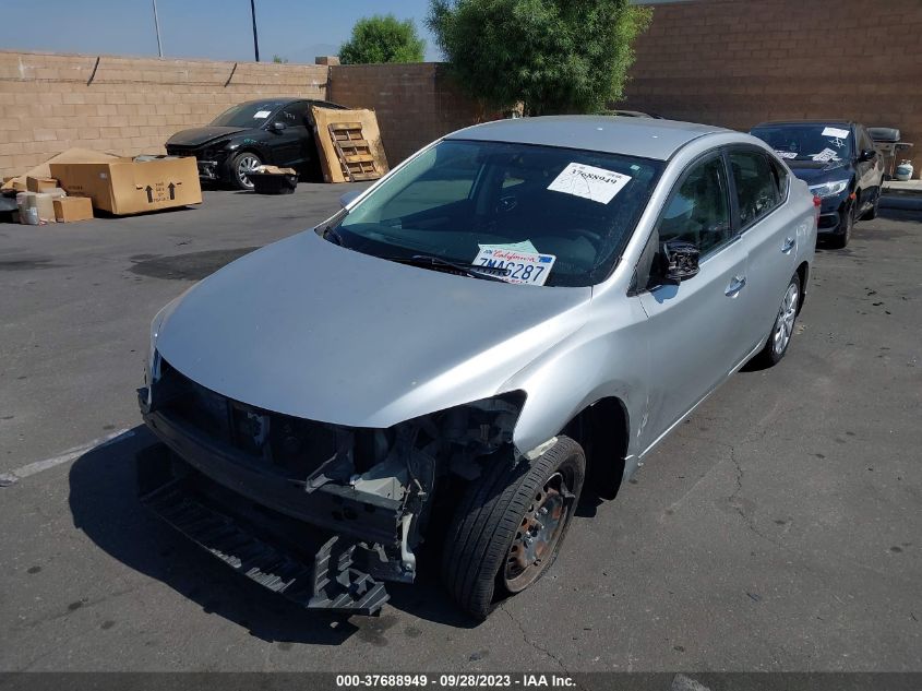 2015 NISSAN SENTRA S - 3N1AB7AP0FY290504