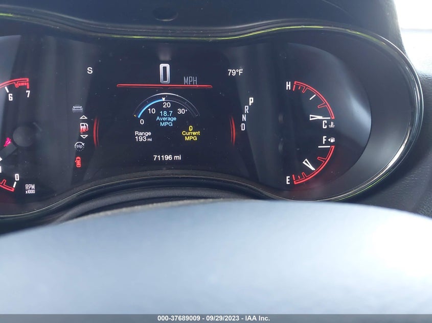 VIN 1C4RDHDG7JC461052 2018 DODGE DURANGO GT
