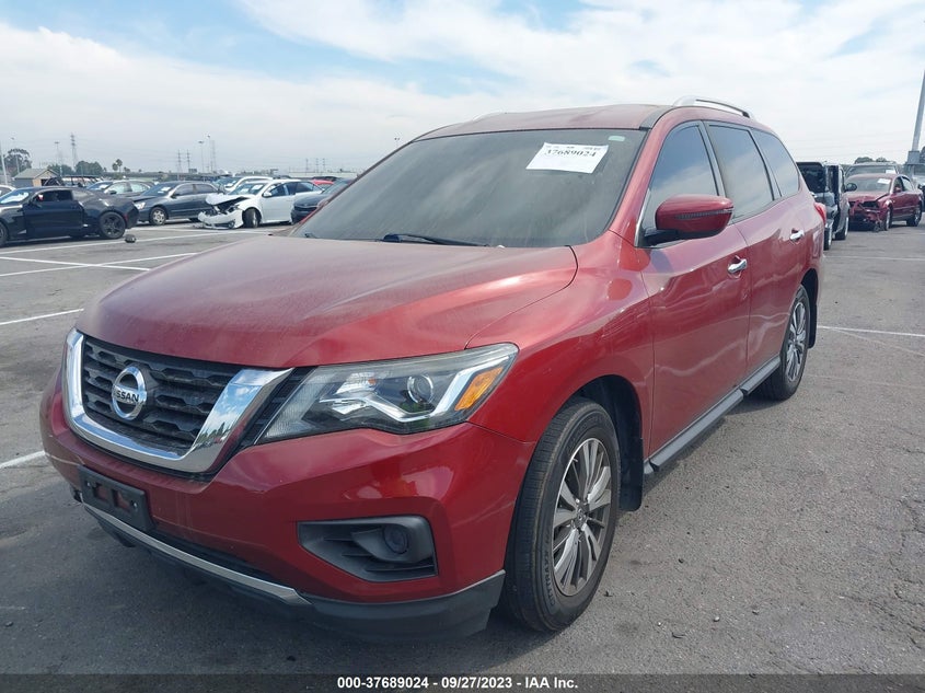 VIN 5N1DR2MN8JC661666 2018 NISSAN PATHFINDER S