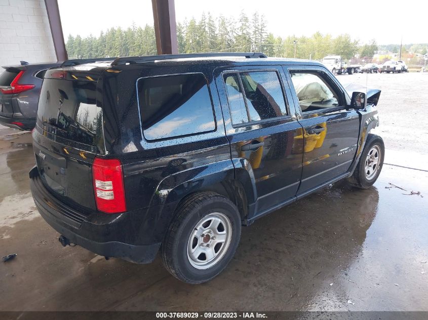2014 JEEP PATRIOT SPORT - 1C4NJPBA4ED889810
