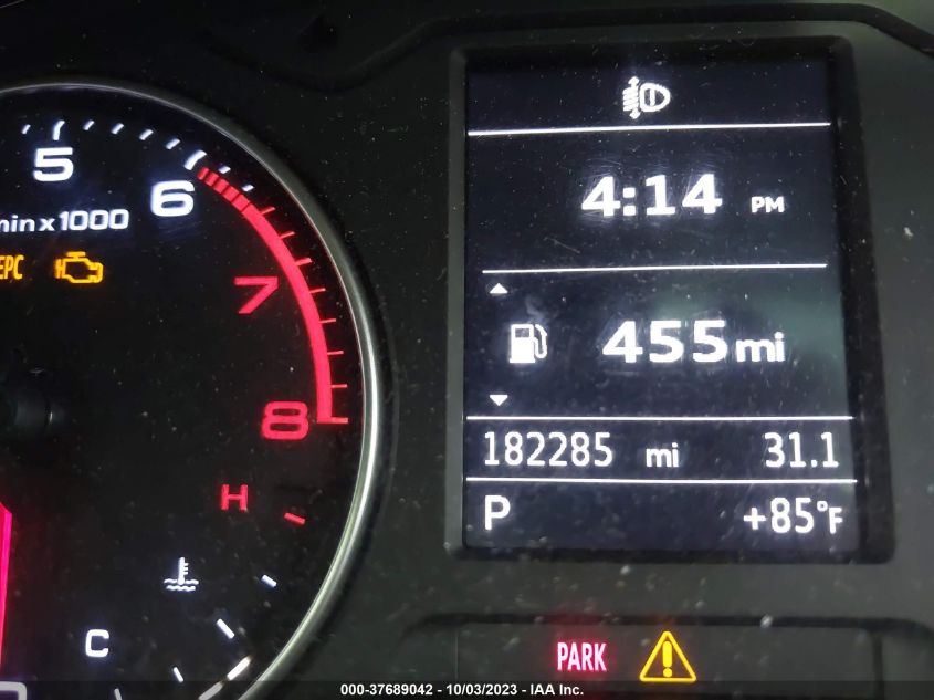 2015 AUDI S3/A3 2.0T PREMIUM WAUBFGFF0F1117332