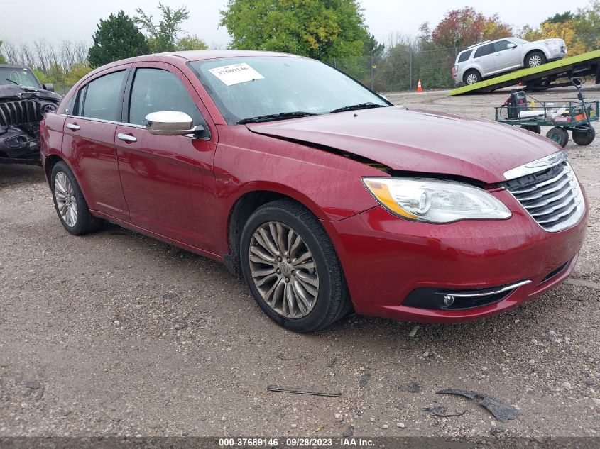 2013 CHRYSLER 200 LIMITED - 1C3CCBCG9DN615183