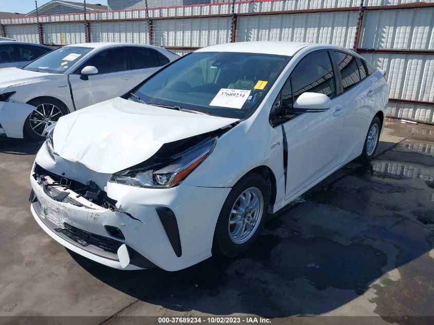 JTDKARFU6K3069779 Toyota Prius L ECO/LE/XLE/LIMITED 2