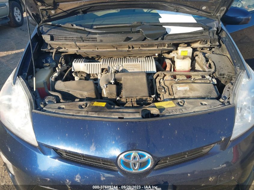 2013 TOYOTA PRIUS ONE/TWO/THREE/FOUR/FIVE - JTDKN3DU5D1705434