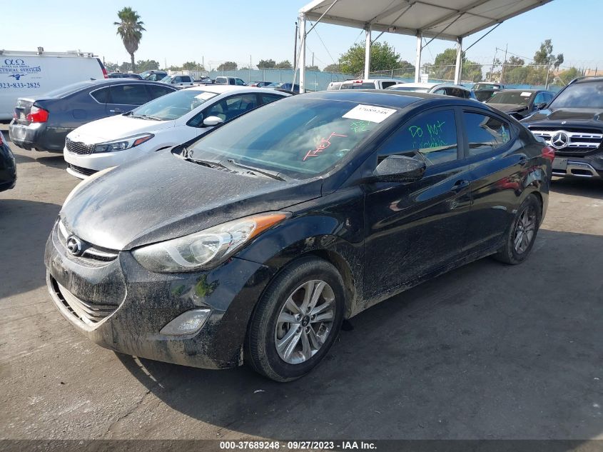 2013 HYUNDAI ELANTRA GLS PZEV - KMHDH4AE9DU589071
