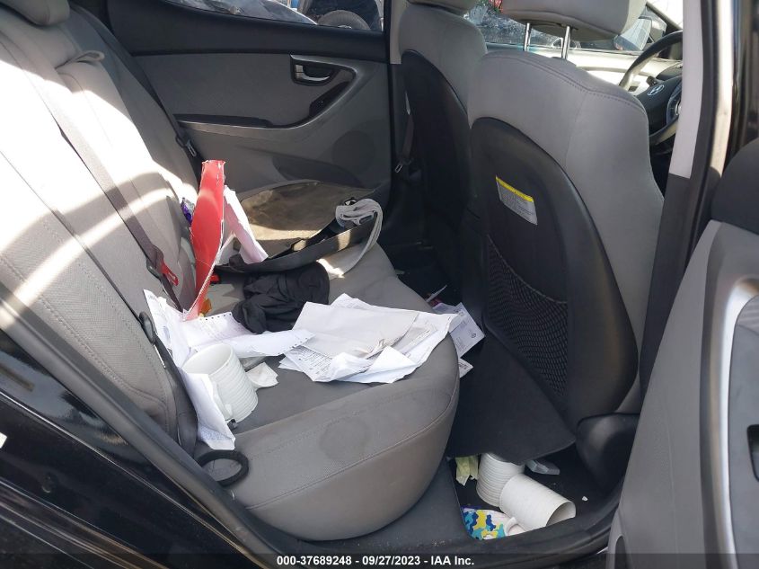 2013 HYUNDAI ELANTRA GLS PZEV - KMHDH4AE9DU589071