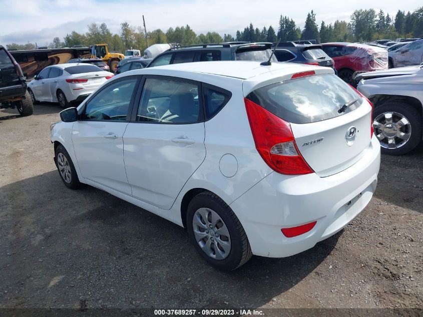 2017 HYUNDAI ACCENT SE - KMHCT5AE1HU310685