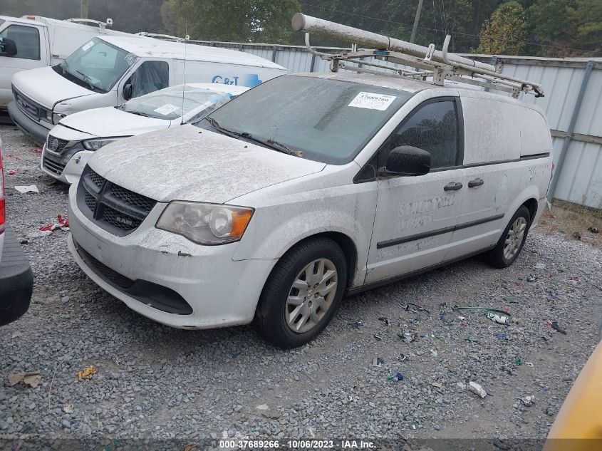 2014 RAM CARGO TRADESMAN 2C4JRGAG2ER470381