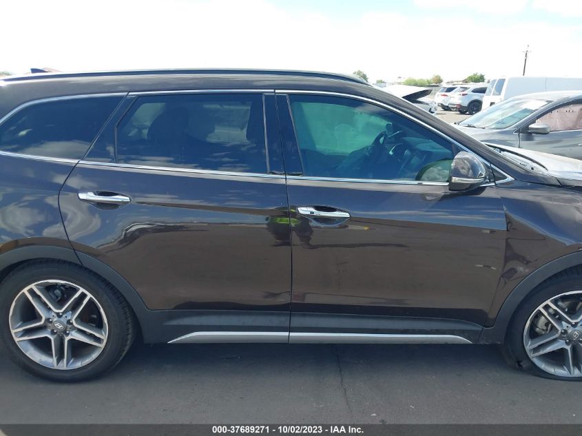 2017 HYUNDAI SANTA FE LIMITED ULTIMATE - KM8SR4HFXHU170901