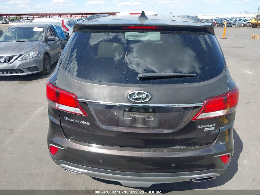2017 HYUNDAI SANTA FE LIMITED ULTIMATE - KM8SR4HFXHU170901
