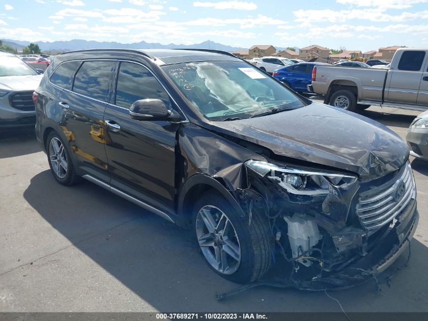 2017 HYUNDAI SANTA FE LIMITED ULTIMATE - KM8SR4HFXHU170901
