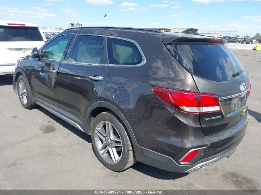 2017 HYUNDAI SANTA FE LIMITED ULTIMATE - KM8SR4HFXHU170901
