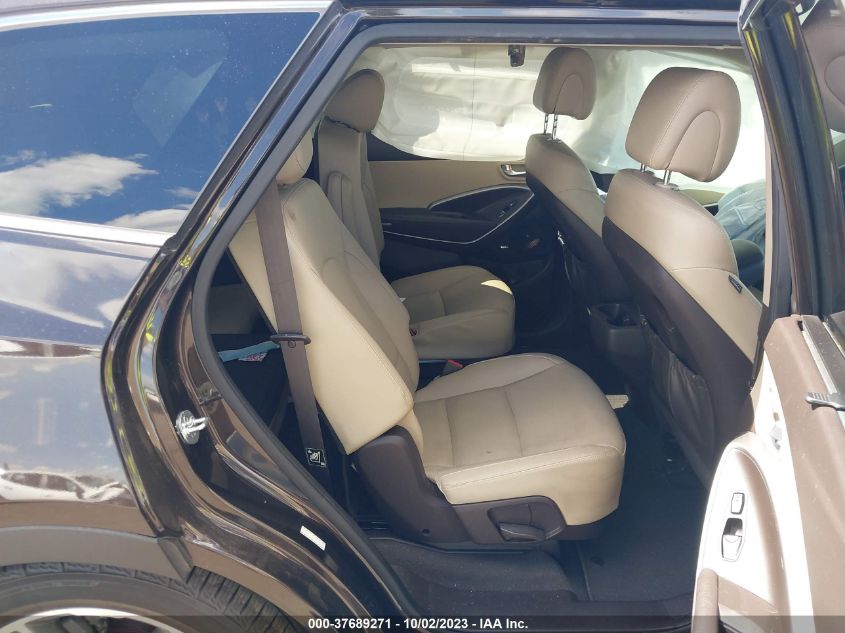 2017 HYUNDAI SANTA FE LIMITED ULTIMATE - KM8SR4HFXHU170901