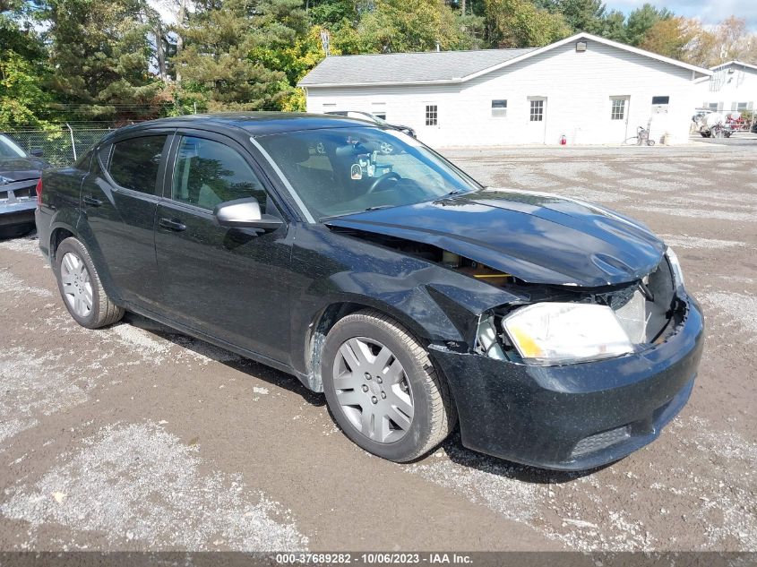 2013 DODGE AVENGER SE V6 - 1C3CDZAG3DN749518