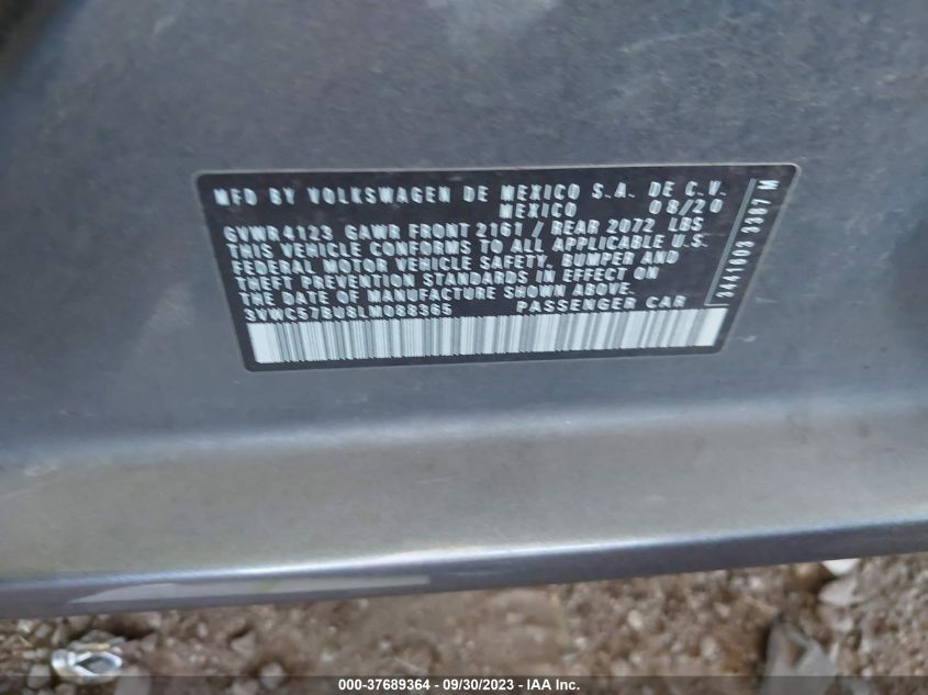 2020 VOLKSWAGEN JETTA S/SE/R-LINE - 3VWC57BU8LM088365