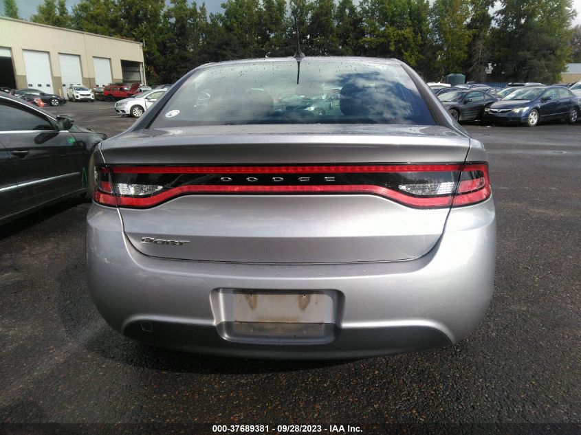 2016 DODGE DART SE - 1C3CDFAA0GD555825