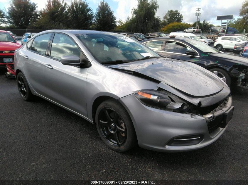 2016 DODGE DART SE - 1C3CDFAA0GD555825