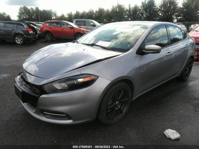 2016 DODGE DART SE - 1C3CDFAA0GD555825