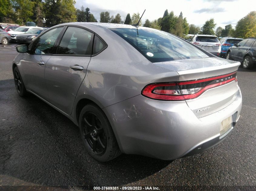 2016 DODGE DART SE - 1C3CDFAA0GD555825