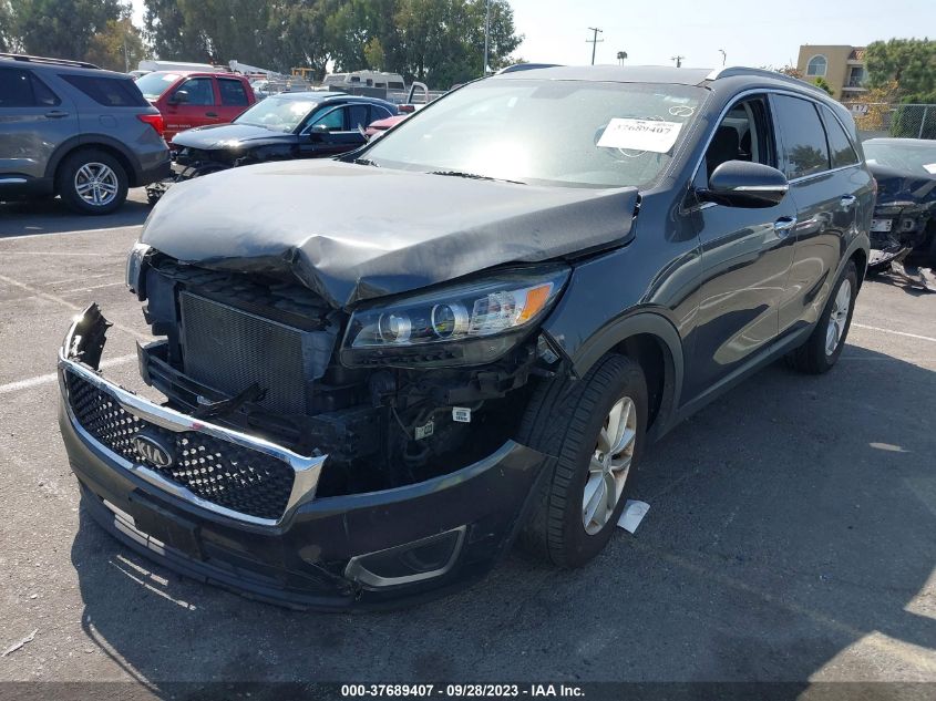 2017 KIA SORENTO LX - 5XYPG4A3XHG330583