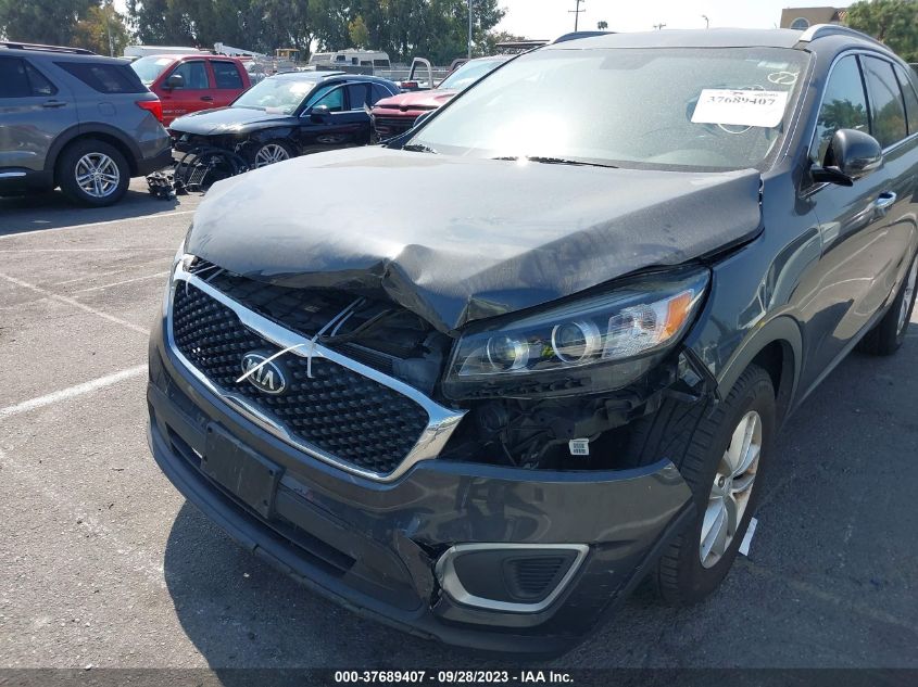 2017 KIA SORENTO LX - 5XYPG4A3XHG330583