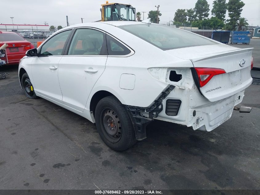 2017 HYUNDAI SONATA SE - 5NPE24AF3HH438939