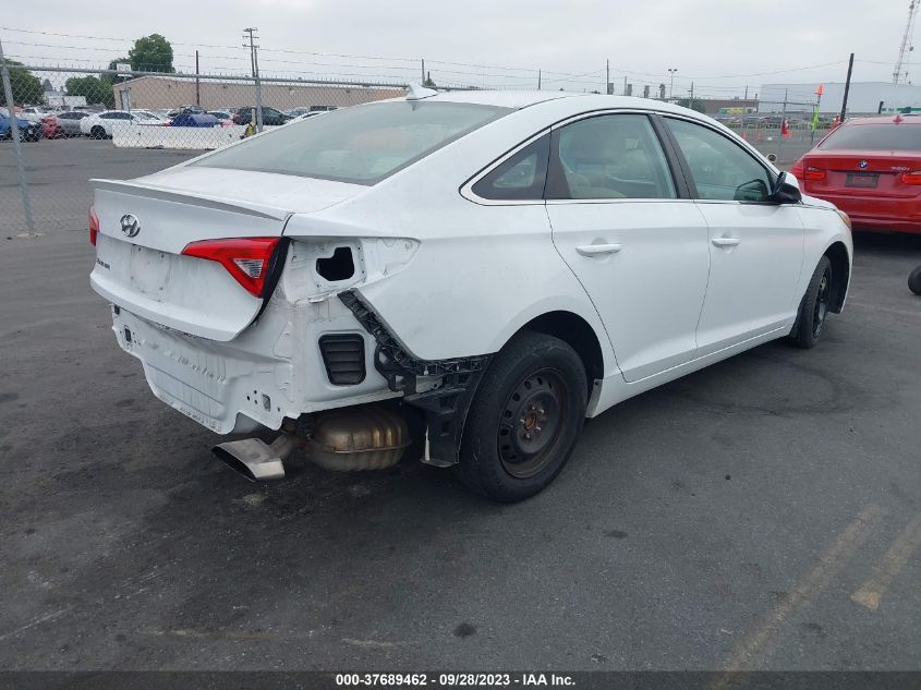 2017 HYUNDAI SONATA SE - 5NPE24AF3HH438939