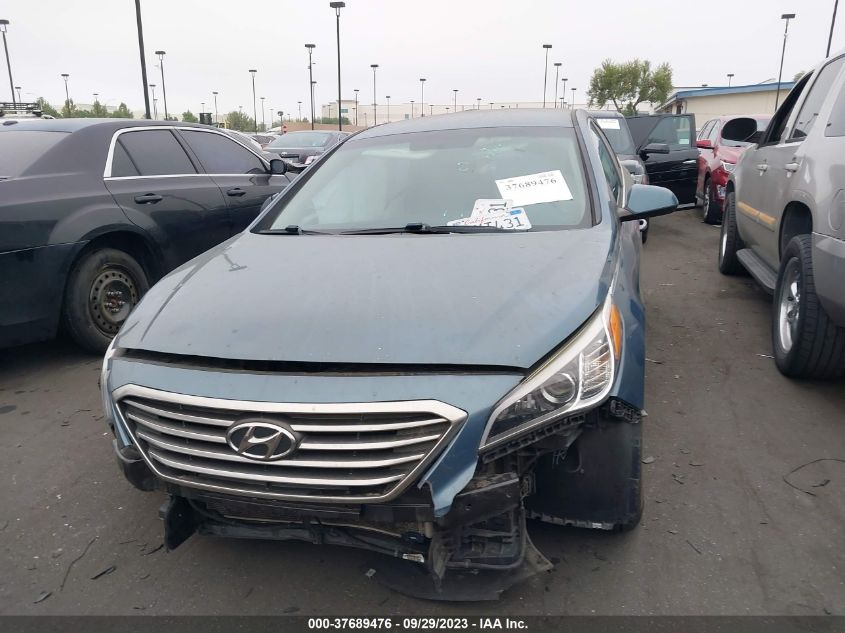 2017 HYUNDAI SONATA 2.4L - 5NPE24AF0HH484275