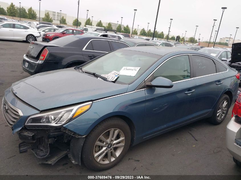 2017 HYUNDAI SONATA 2.4L - 5NPE24AF0HH484275