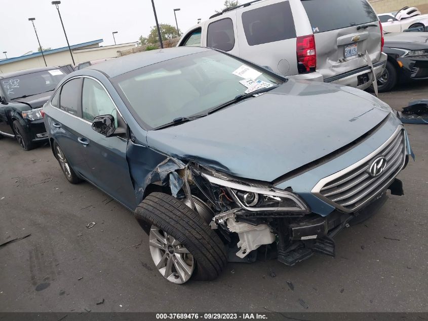 2017 HYUNDAI SONATA 2.4L - 5NPE24AF0HH484275