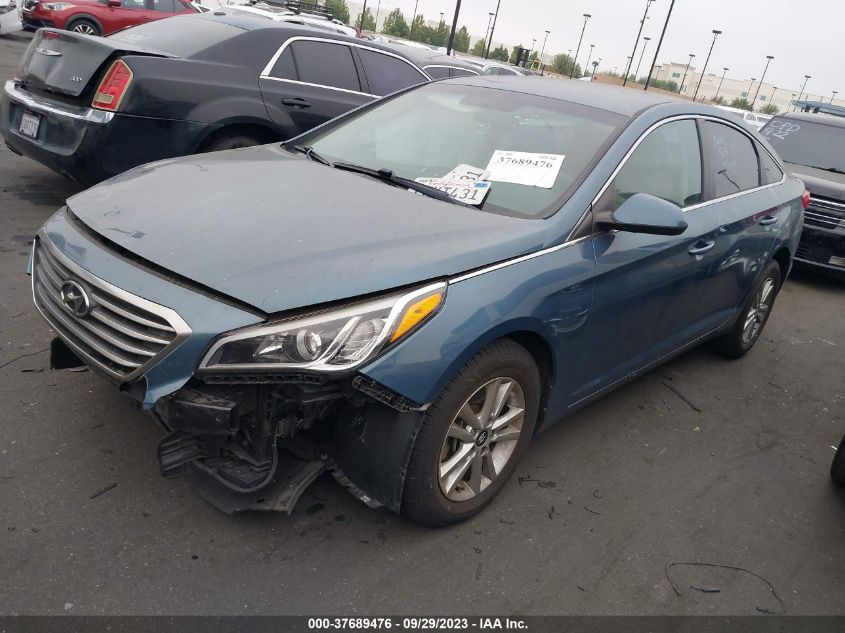 2017 HYUNDAI SONATA 2.4L - 5NPE24AF0HH484275