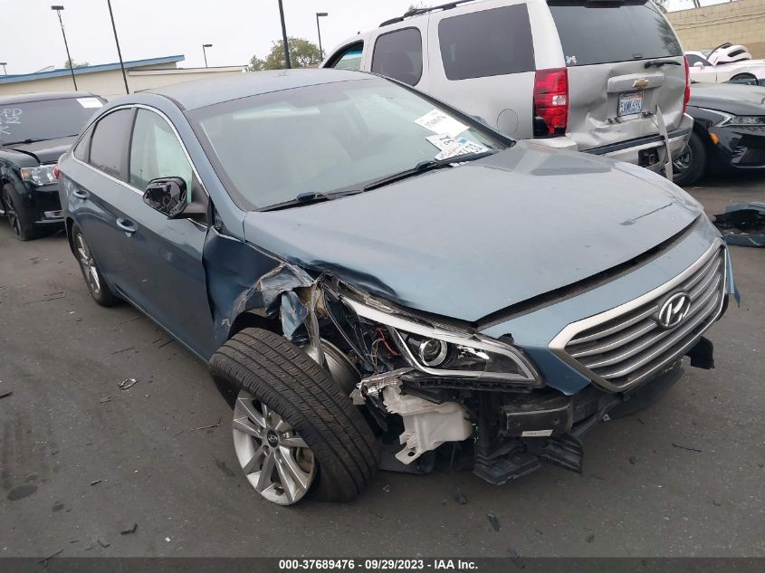 2017 HYUNDAI SONATA 2.4L - 5NPE24AF0HH484275