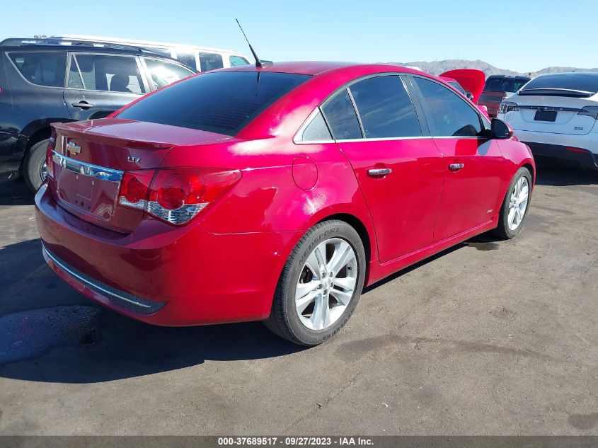 2014 CHEVROLET CRUZE LTZ - 1G1PG5SB0E7397156
