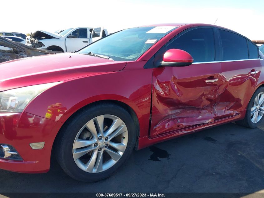 2014 CHEVROLET CRUZE LTZ - 1G1PG5SB0E7397156