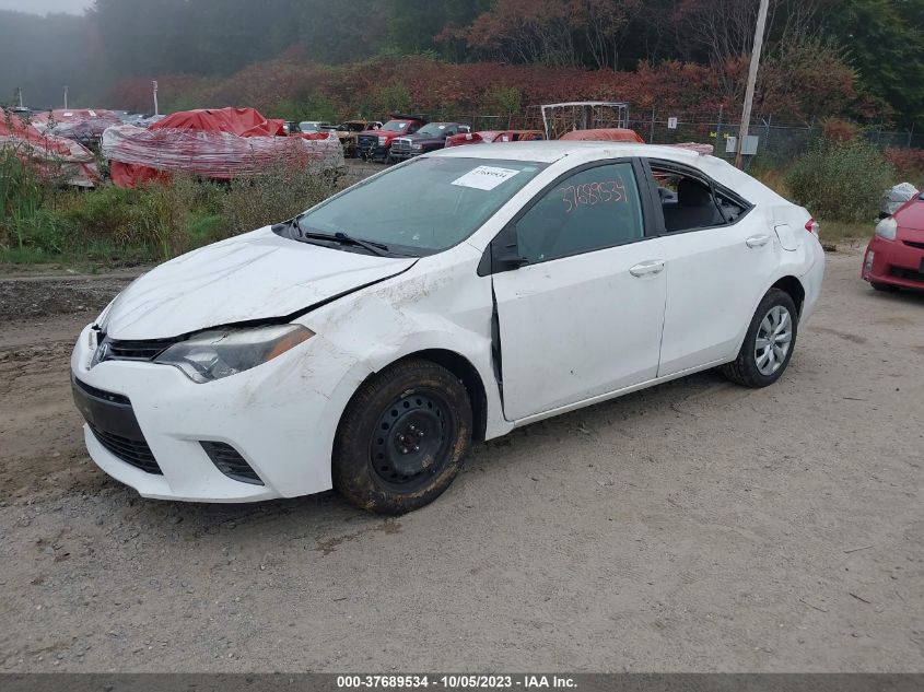 2016 TOYOTA COROLLA L/LE/S/S PLUS/LE PLUS - 2T1BURHEXGC532017