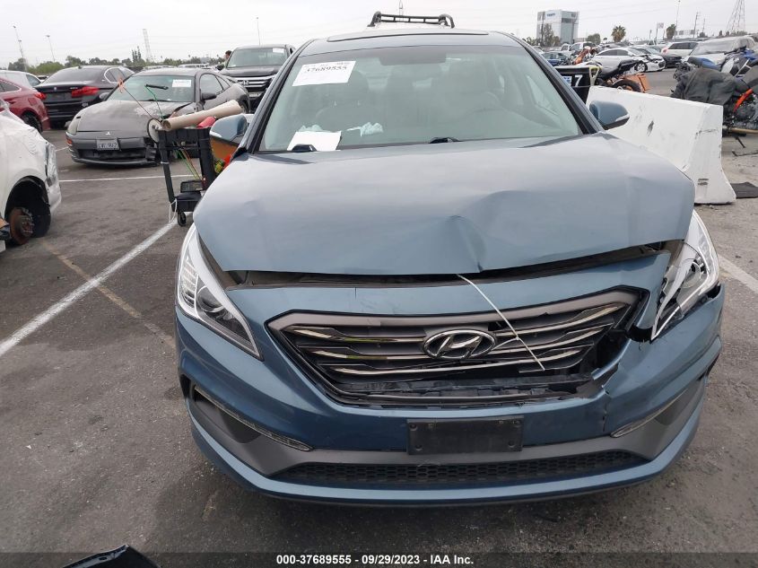 2016 HYUNDAI SONATA 2.4L SPORT - 5NPE34AFXGH360266