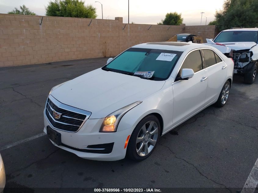 2015 CADILLAC ATS SEDAN LUXURY RWD - 1G6AB5R3XF0128315