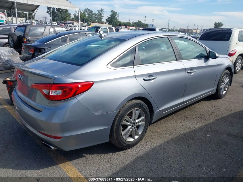 2016 HYUNDAI SONATA 2.4L SE - 5NPE24AF2GH322940