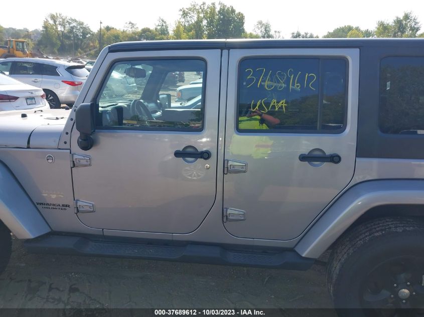 2013 JEEP WRANGLER UNLIMITED SAHARA - 1C4BJWEG9DL639481