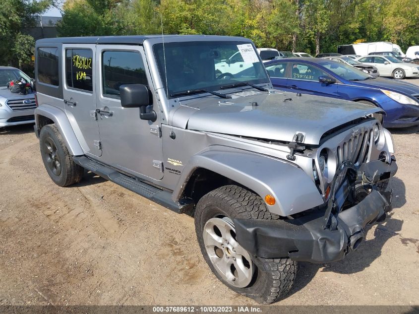 2013 JEEP WRANGLER UNLIMITED SAHARA - 1C4BJWEG9DL639481