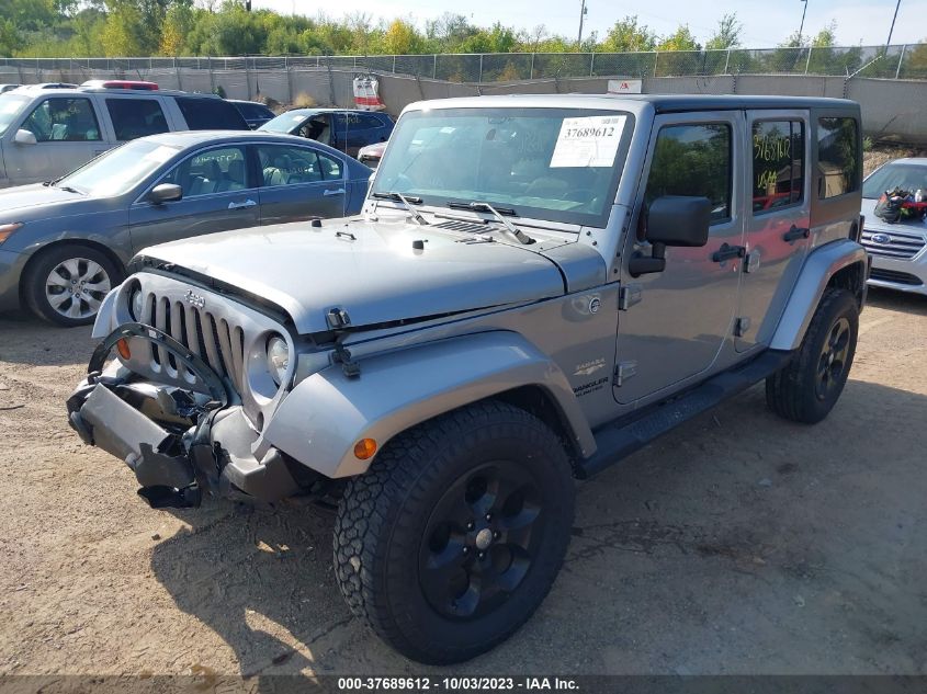 2013 JEEP WRANGLER UNLIMITED SAHARA - 1C4BJWEG9DL639481