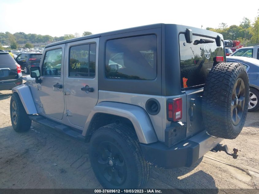 2013 JEEP WRANGLER UNLIMITED SAHARA - 1C4BJWEG9DL639481
