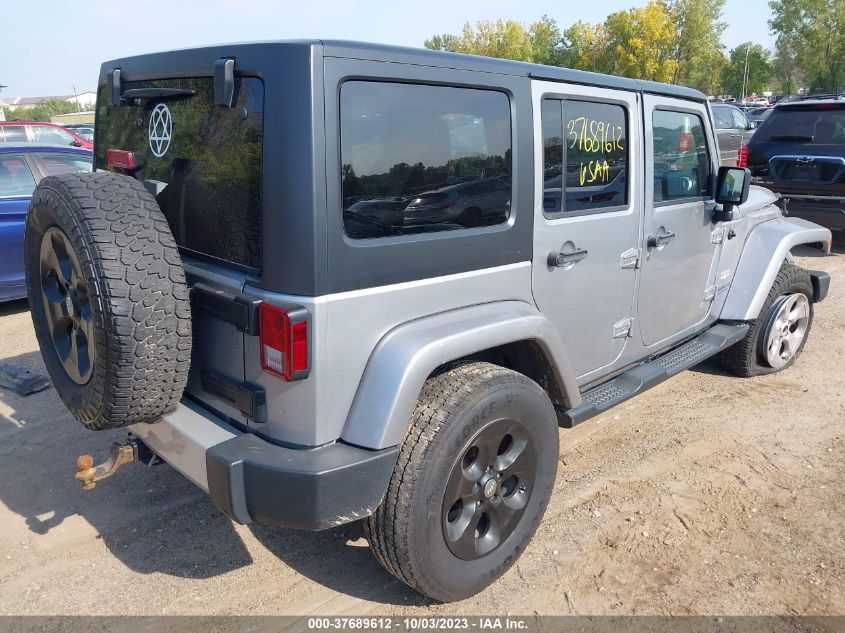2013 JEEP WRANGLER UNLIMITED SAHARA - 1C4BJWEG9DL639481