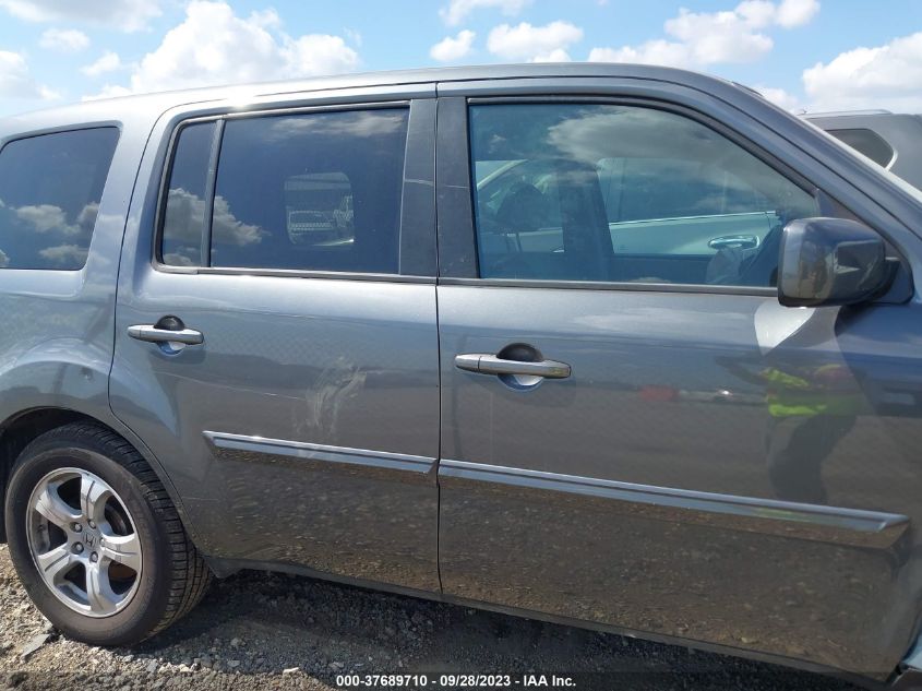 2013 HONDA PILOT EX-L - 5FNYF3H51DB002575