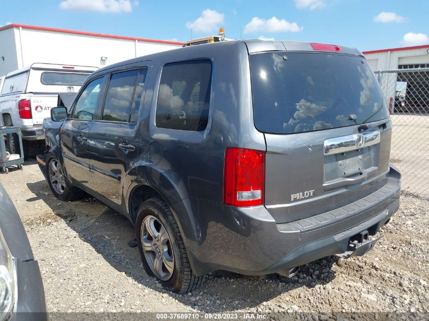 2013 HONDA PILOT EX-L - 5FNYF3H51DB002575
