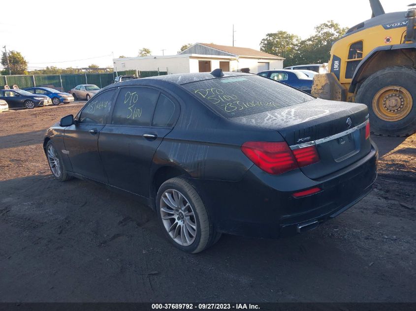 2014 BMW 7 SERIES 750LI XDRIVE - WBAYF8C53ED653121
