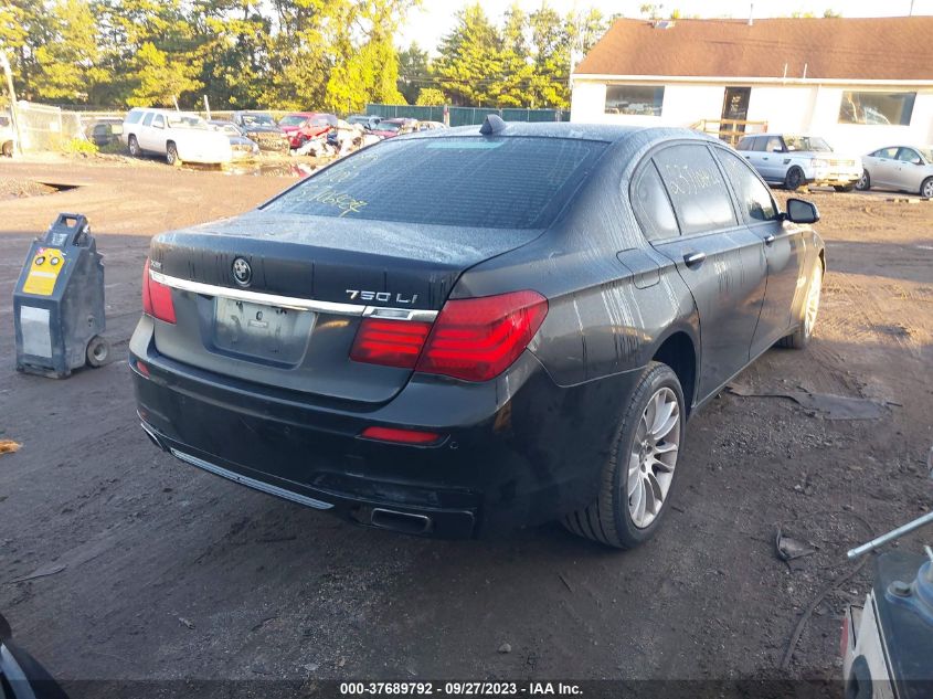 2014 BMW 7 SERIES 750LI XDRIVE - WBAYF8C53ED653121