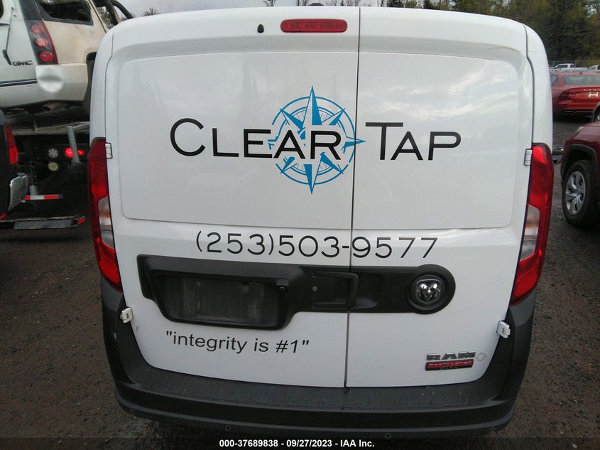 VIN ZFBERFAB3H6E81214 2017 RAM PROMASTER CITY CARGO VAN TRADESMAN