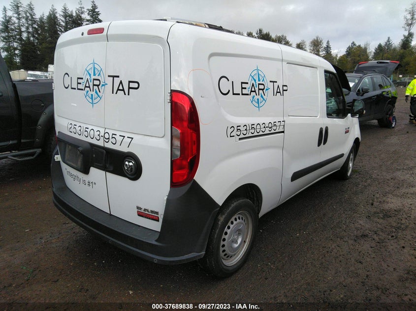 VIN ZFBERFAB3H6E81214 2017 RAM PROMASTER CITY CARGO VAN TRADESMAN