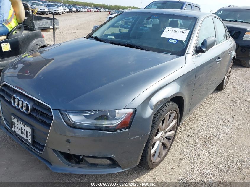 2013 AUDI A4 PREMIUM PLUS - WAUFFAFL5DN014997